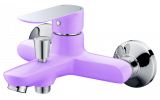 RIO VIOLET 4144V Vaňová vodovodná batéria bez príslušenstva, CHROM/FIALOVÁ, rozstup 150mm